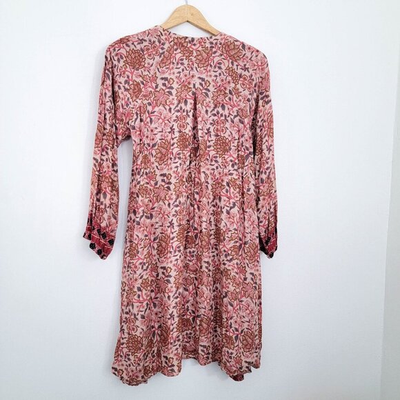 Natalie Martin Fiore Short Dress in Pink Dahlia XS - Picture 5 of 8